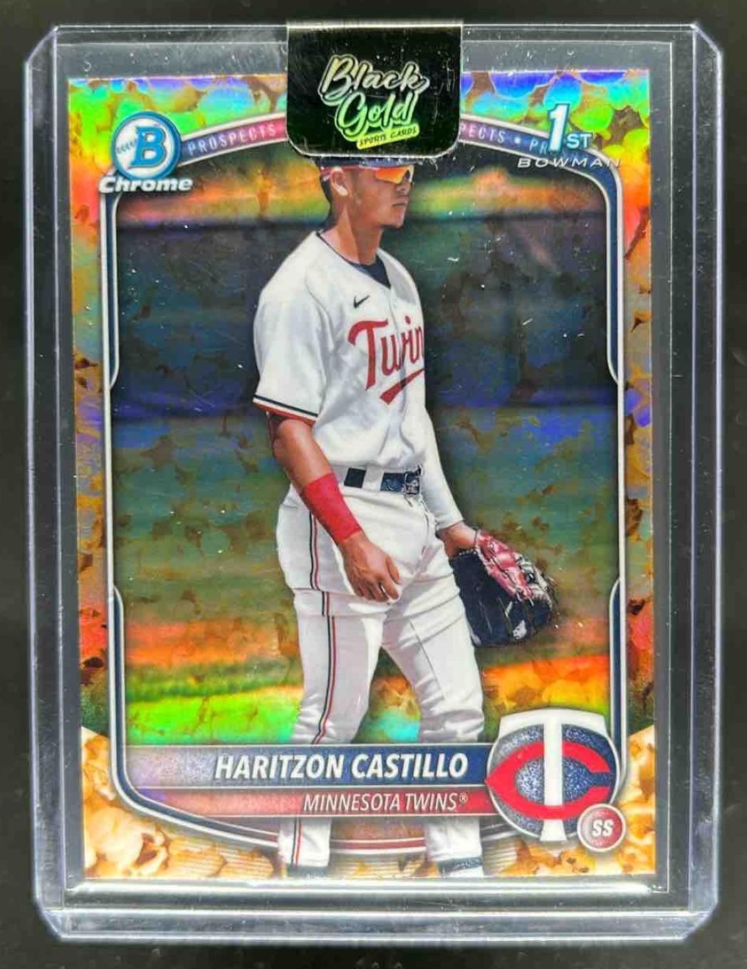 2025 Bowman Chrome Haritzon Castillo Popcorn Refractor 1st #BCP-161