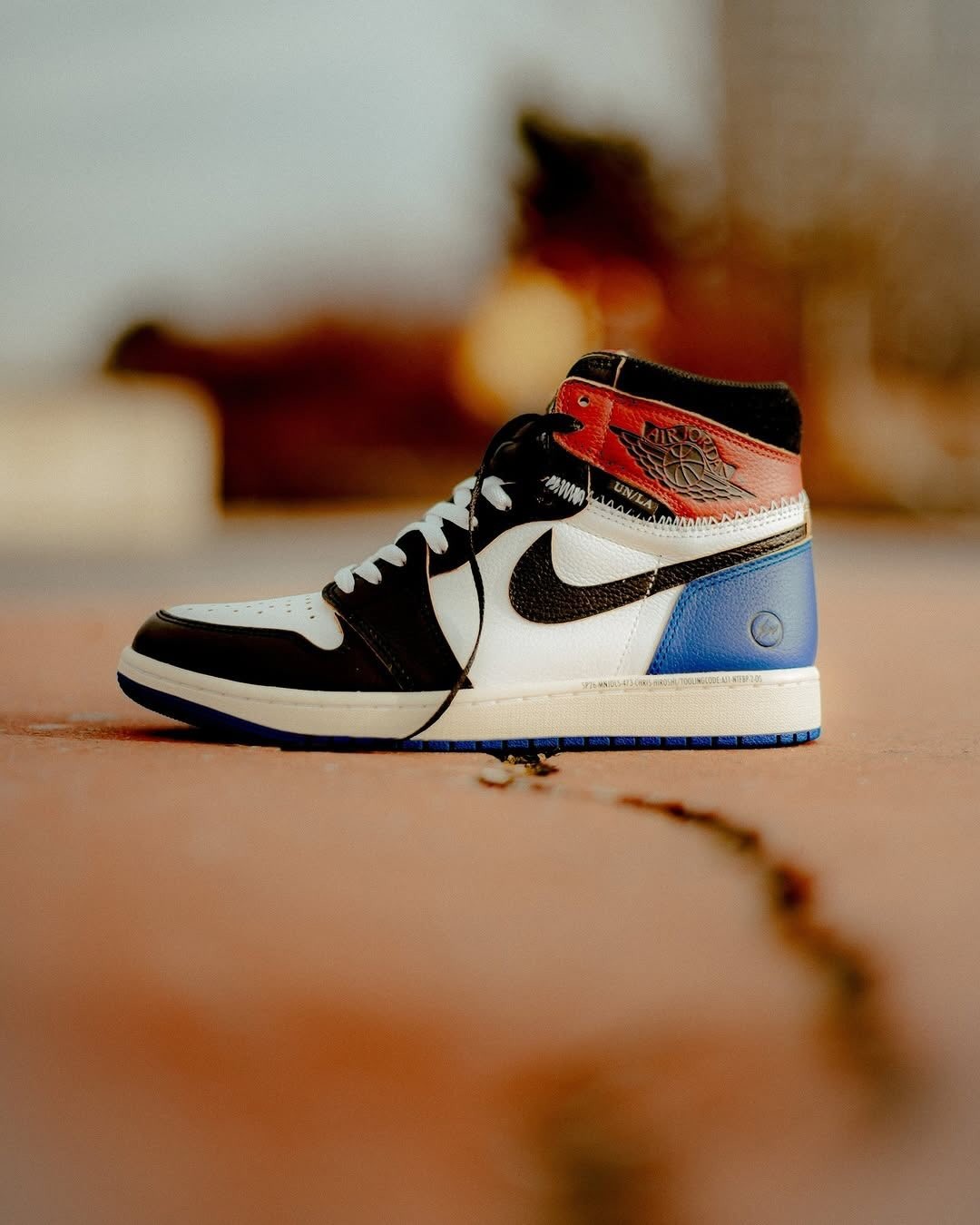 Air Jordan 1 High OG x Union x Fragment Negro Rojo Universitario Talla 9 DS! ¡NUEVO! 2026