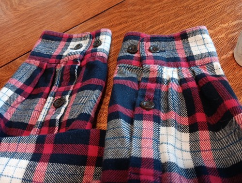 Orvis Flannel XXL 2xl 100% Cotton Red Mens Perfect FLannel Leather Trim - Picture 7 of 10