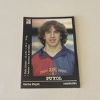 Carles Puyol ROOKIE Fc Barcelona Panini Liga 2000-2001 Football Sticker