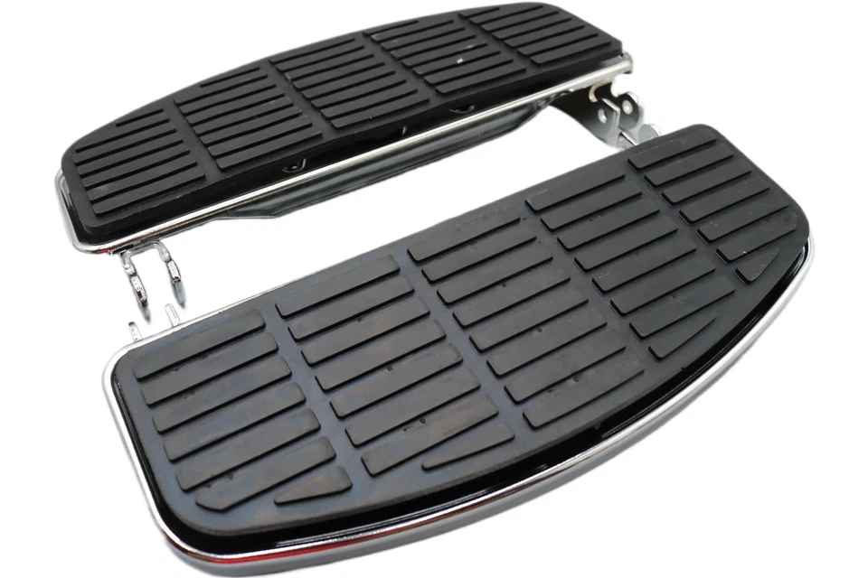 50632-85 NUEVO FABRICANTE DE EQUIPOS ORIGINALES 1984-1994 HARLEY-DAVIDSON FXRT FXRP JUEGO DE PARES DE ESTRIBERAS DE PILOTO Foto 4 de 4