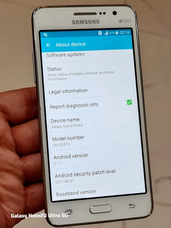 Samsung Galaxy Grand Prime SM-G531H (Unlocked) 4G Smartphone Excellent Condition - Image 3 of 4