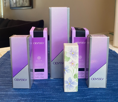 Vtg Avon Odyssey Vintage NOS Classics Collection Cologne Spray Lot