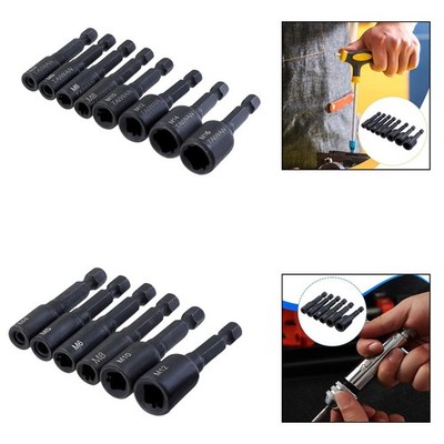 Screw Tap Sockets Set Machine Tap Holder Thread Tap Adapter Driver Thread Tap