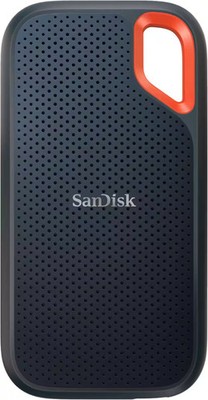 SANDISK - Extreme Portable 2TB External USB-C NVMe SSD - Black