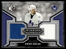 2005-06 SPx Winning Materials Owen Nolan 169/350 Toronto Maple Leafs #WM-ON