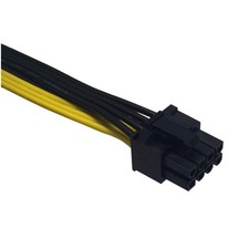 8 Pin PCIe Female to 8 Pin6 2 Male Adapter - 2 Pack