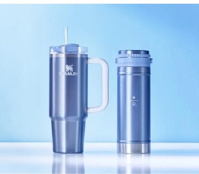 Starbucks Roastery Tokyo Japan Stanley Squencher Tumbler 30Oz Blue