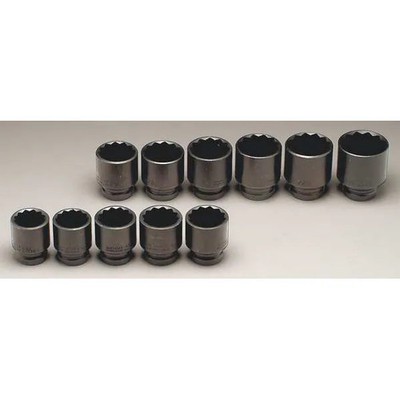 Wright Tool 3/4'' Drive Socket Set, SAE, 11 pcs 604 Wright Tool 604 076799006042