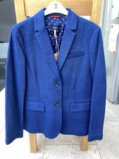 Joules Women's Brand New Blue Blazer Size 14