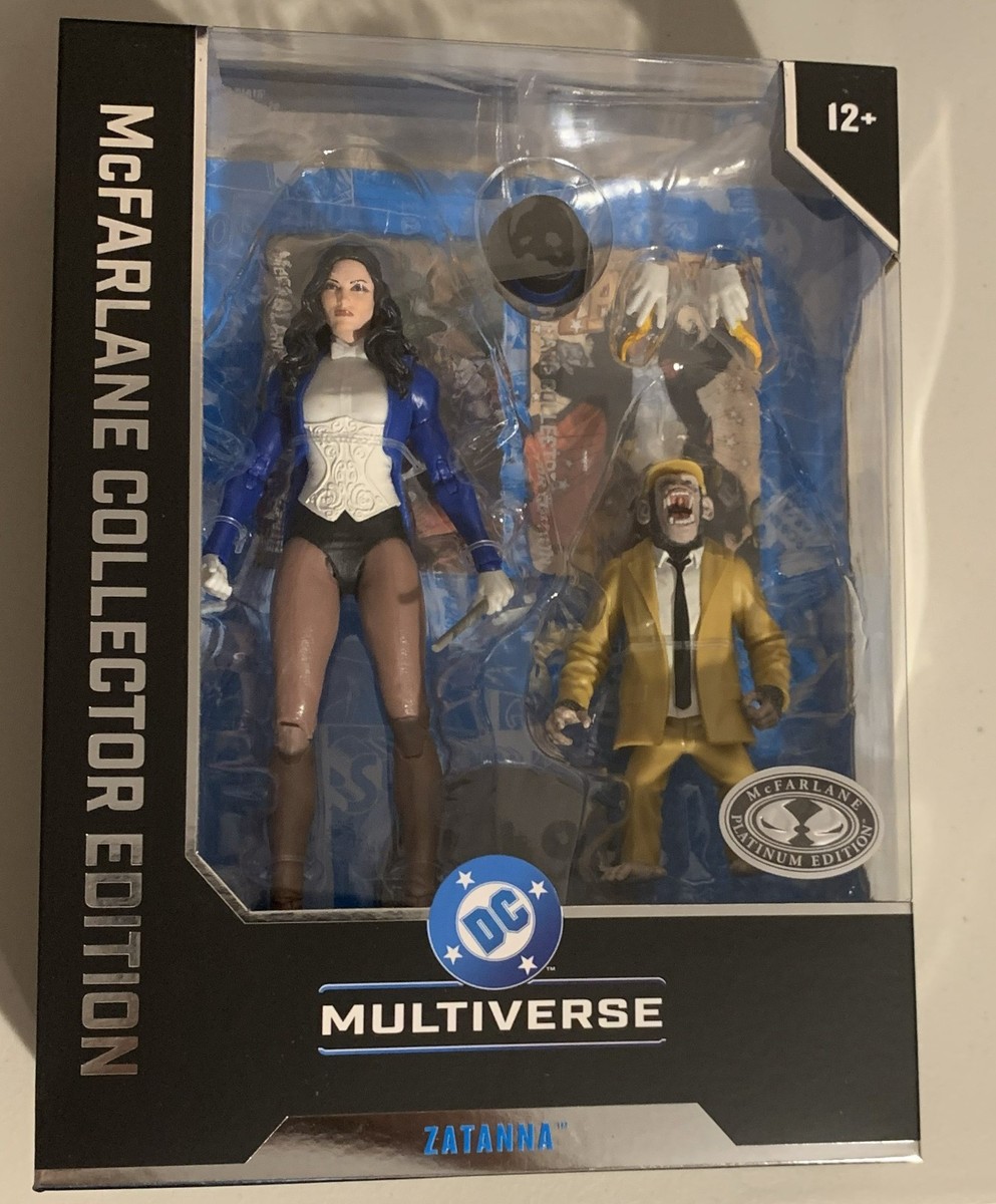 Zatanna PLATINUM & REGULAR DC McFarlane Collector Edition