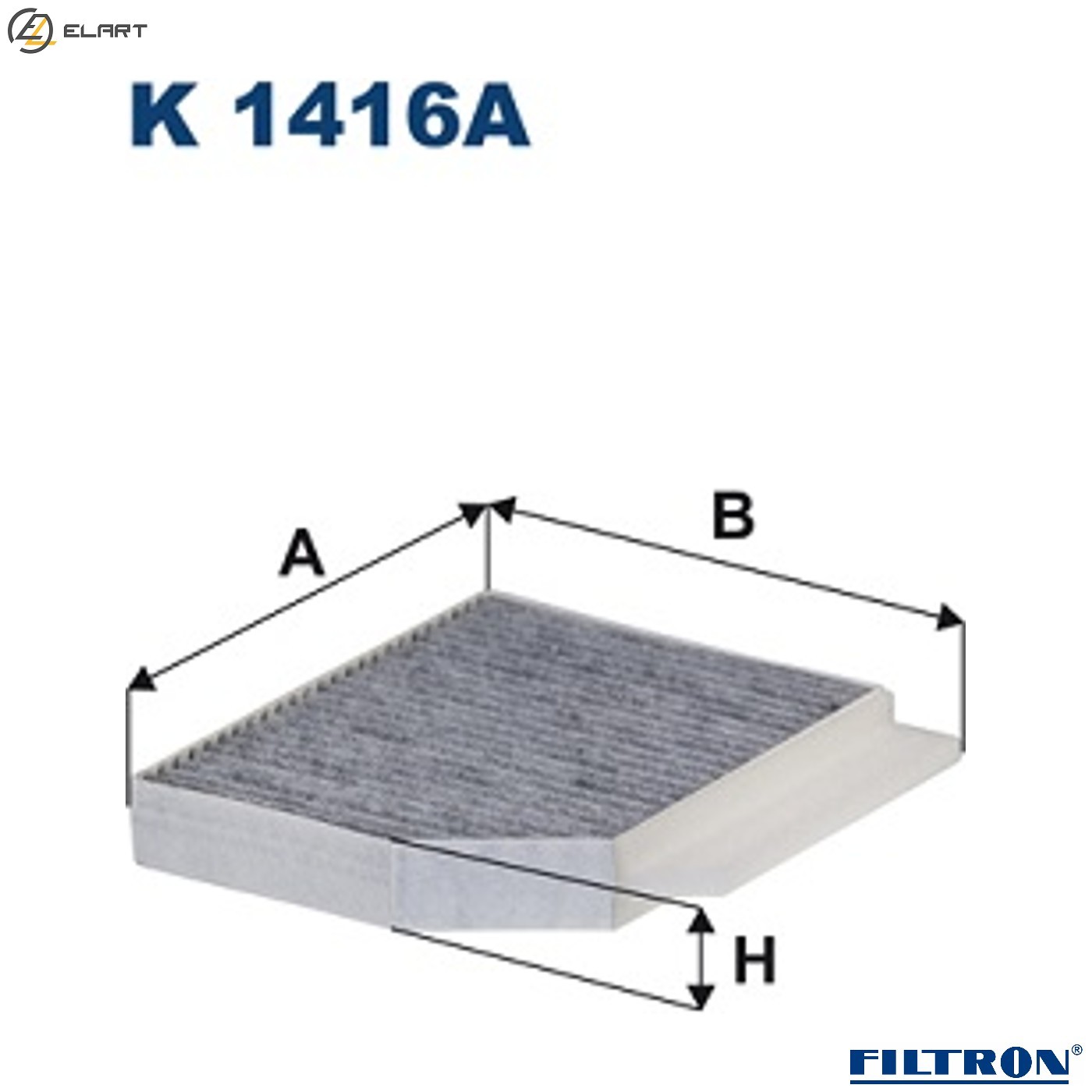 FILTER CABIN AIR K 1416A FOR MERCEDES-BENZ C-CLASS/T-Model/Convertible GLE/SUV