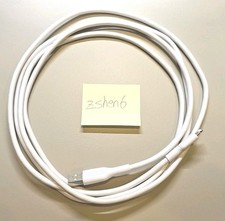 GENUINE Belkin Boost Charge Braided USB-A to Lightng Cable White 6.6ft 2m