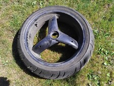 TRIUMPH 955i T595 Daytona Speed Triple Sprint Rear Wheel with Very Good Tyre