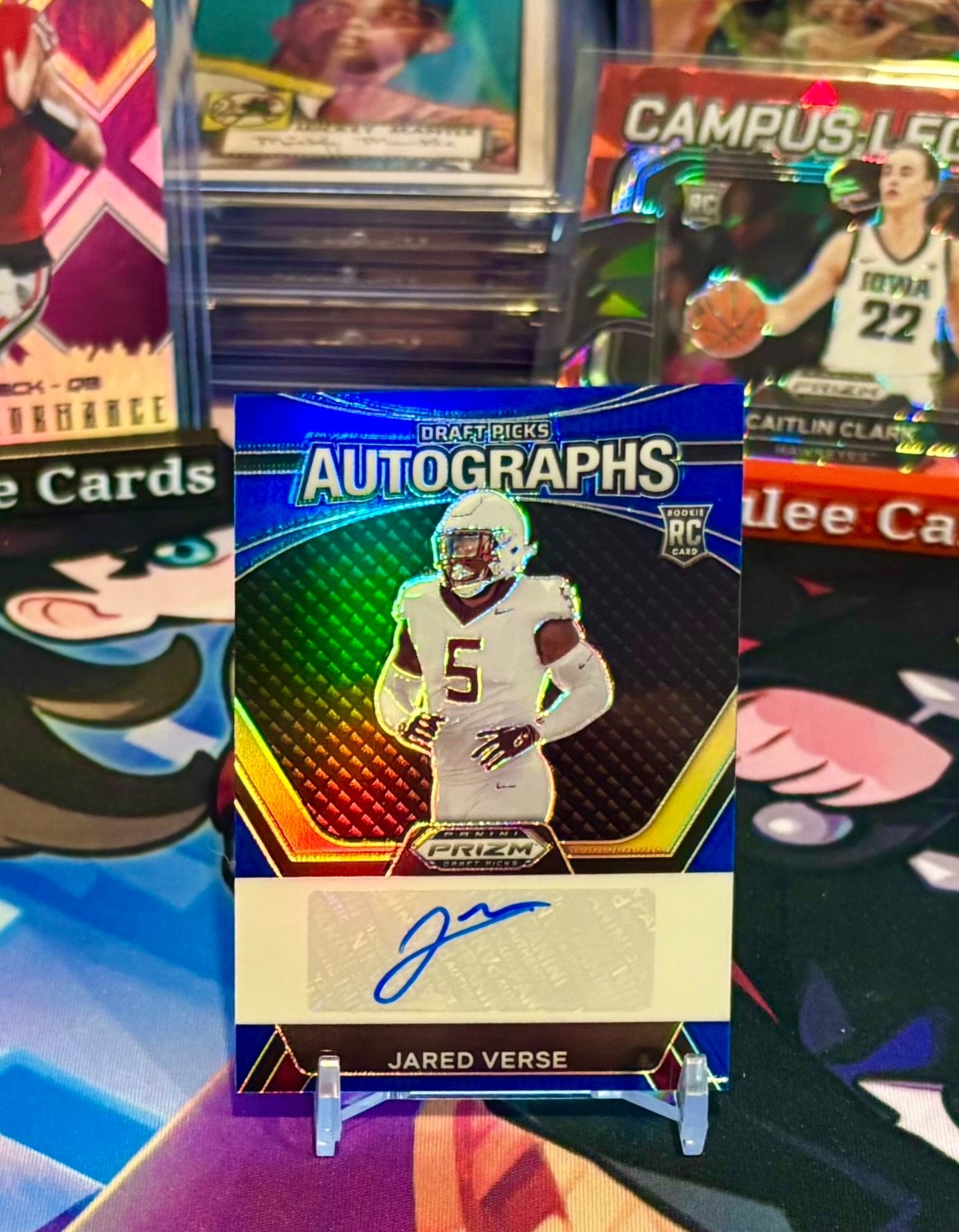 2024 Prizm Draft Picks Jared Verse Rookie Auto Blue #111/149 RC MINT💎