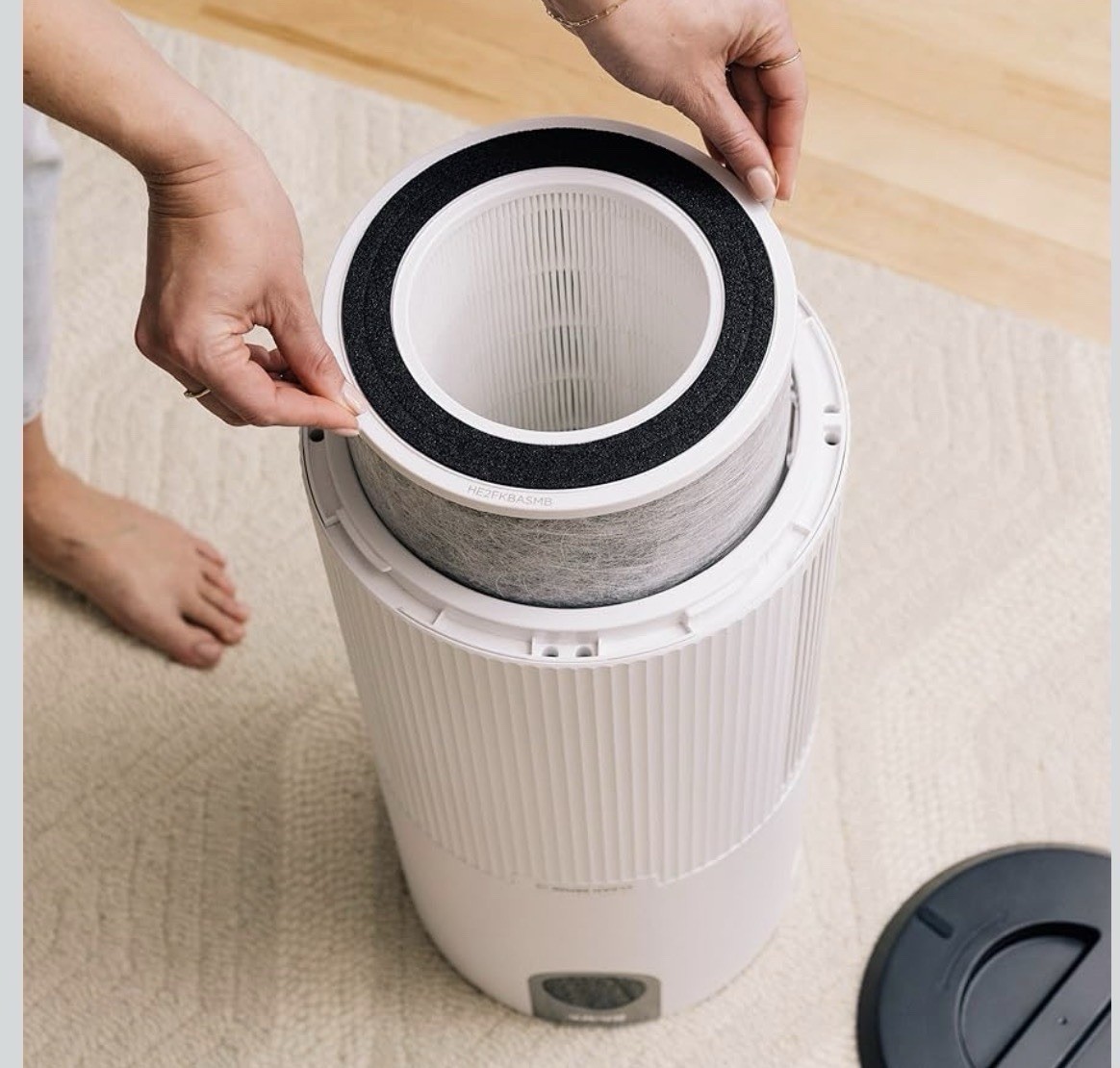 Shark UA205 Nanoseal HEPA Air Purifier MAX with Clean Sense - WHITE