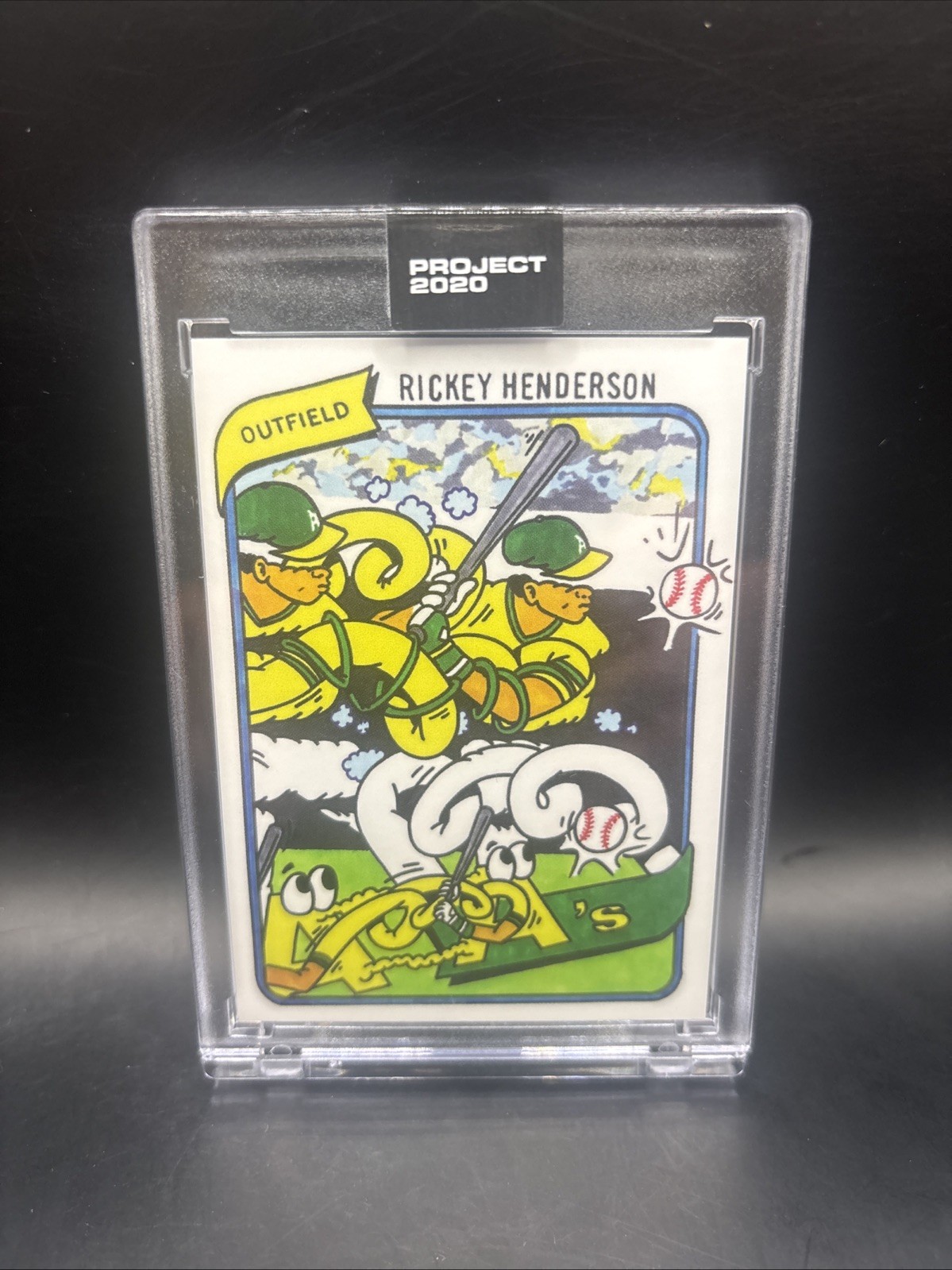 2020 Topps Project 2020 - 1980 Topps Rickey Henderson #168