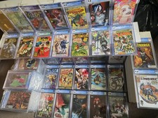 CGC Graded Comic Lot MARVEL And DC