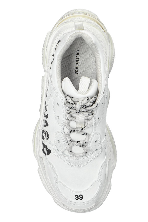 Balenciaga - Men - Sports shoes 'TRIPLES S' - White thumbnail 6