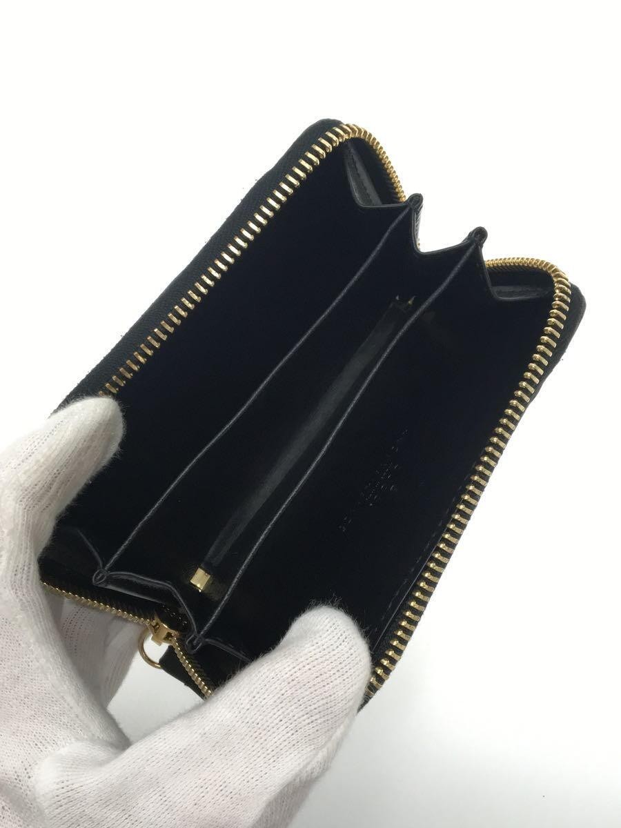 GUCCI Card Case [Purchased] Leather Black All-over Pattern Women's 447939 thumbnail 4