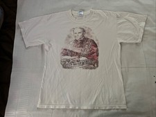 Vintage Pope John Paul II 1920-2005 T Shirt White Mens Medium Catholic Religion