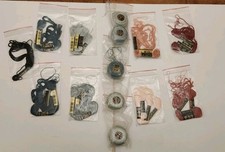 Lot Of 13 Bags Of Embroidery Thread, DMC Mouline, Cotton Perle, Perlgarn VARIETY