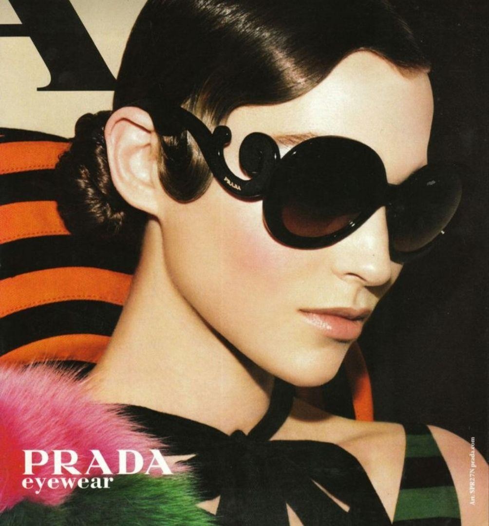PRADA Minimal Baroque Sunglasses HYDE Model from japan - Gem
