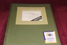 Hallmark Stories Green Keepsake Album With 12 - 2 Pocket Pages and Storage Box