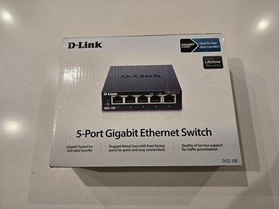 D-Link DGS (DGS-105) 5-Port External Switch