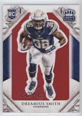 2015 Panini Crown Royale Retail Red 42/199 Dreamius Smith #135 Rookie RC 0q3