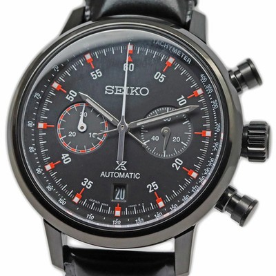 SEIKO PROSPEX SPEEDTIMER Limited Edition SBEC019 Watch Used Black Dial