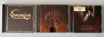 Queensryche - Vintage 3 CD Lot - Self Titled, Promised Land & Q2K (Promo Copy)