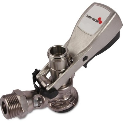 Micro Matic - KEG Zapfkopf Kelleranstich oben - Typ S Anschluss Korb S-System