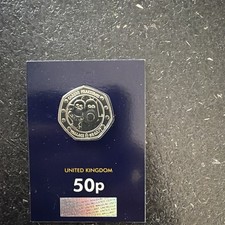 2019 UK Wallace and Gromit CERTIFIED BU 50p
