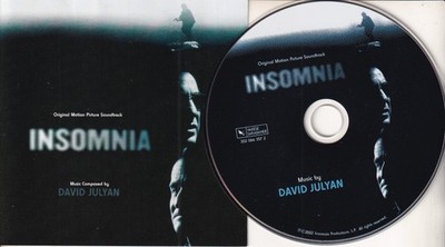 INSOMNIA Original Movie Soundtrack Score By David Julyan (CD 2002) Varese OST