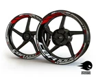 Wheel Stickers Rim Tape Decals Set "Classic" for Honda CBR1000RR Motorcycle