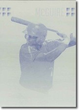 REESE MCGUIRE 2013 Rize Rookie Printing Press Plate RC 1/1