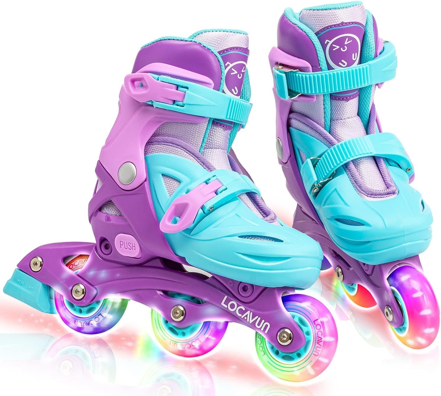 For Girls And Kids, Roller Skates Blades With 4 Size Adjusta