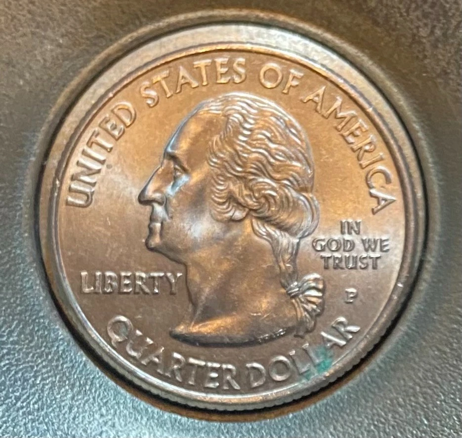 2009 "P" Northern Mariana Quarter**Lowest Mintage** State Quarter**AU**(Rare) - Image 2 of 3