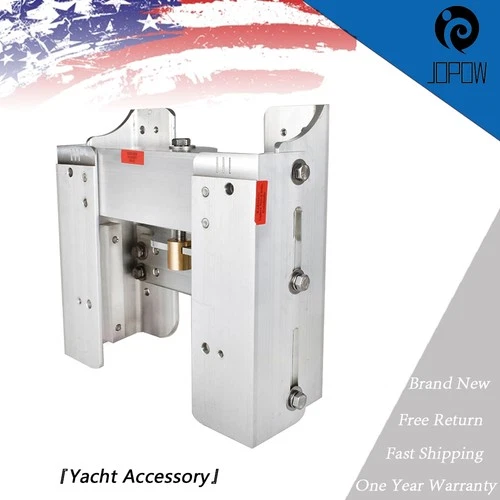 Aluminum 6'' Setback Adjustable Outboard Boat Jack Plate For JPL4500 Jack Plate