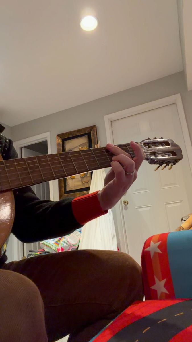 Interesting Vintage Zen-On Zenon Classical Guitar Model 900 Japan