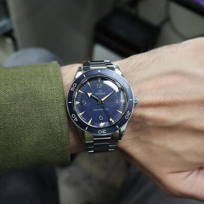 2021 New Omega 234.30.41.21.03.001 Seamaster 300 Steel Automatic