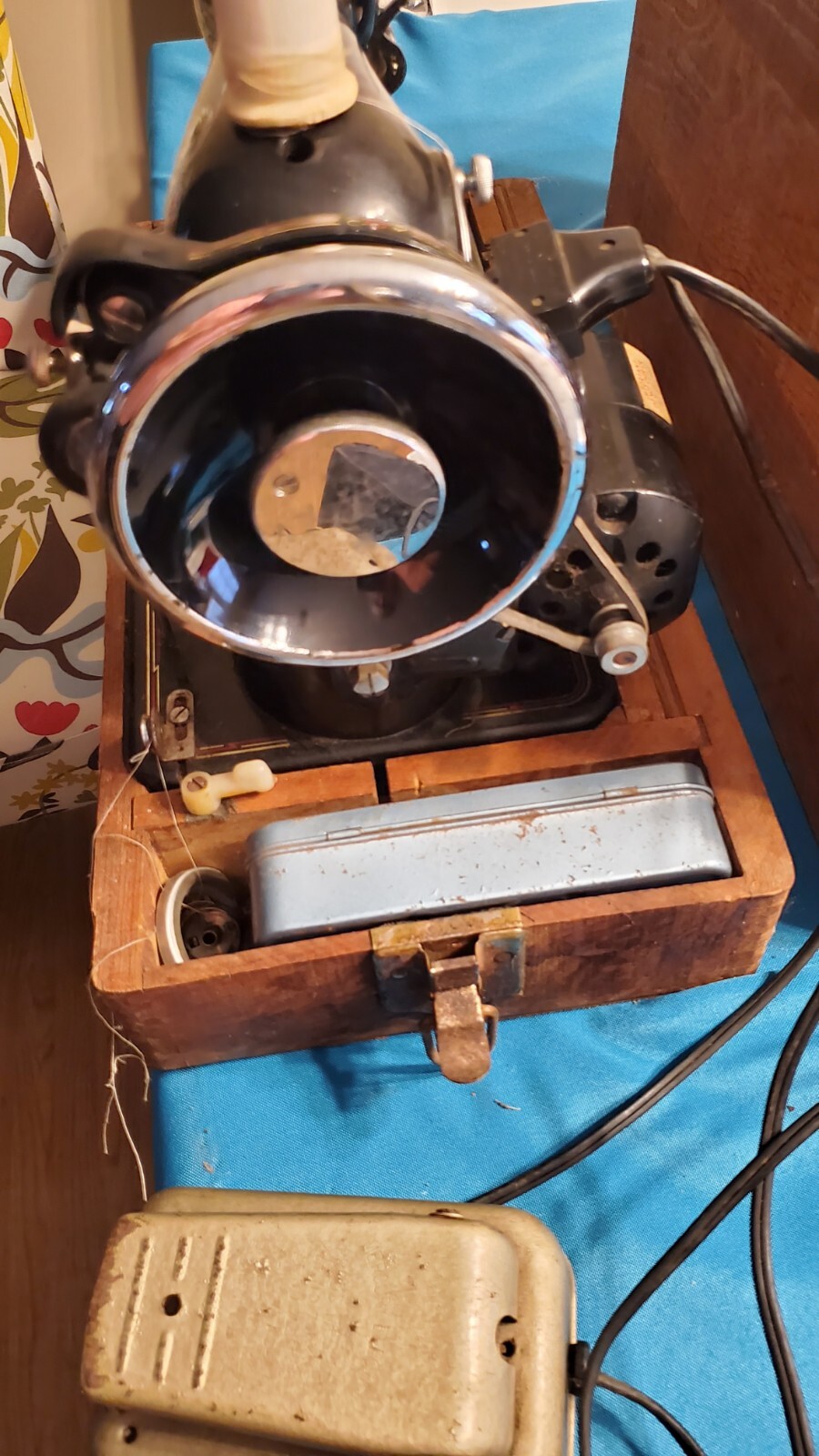 Vintage Sears Kenmore Sewing Machine Model 148.273 foot pedal in Orig