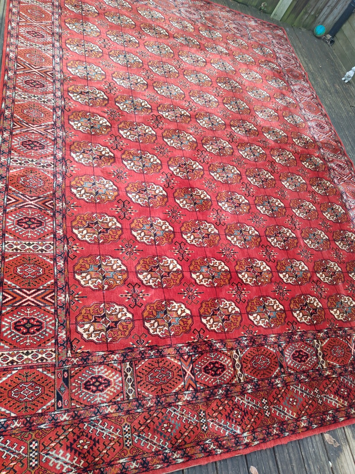 large PERSAIN Afghan CARPET RUG Turkish John Lewis wool Bokhara 3.4m By