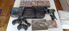 Sega Mega CD 2 & Megadrive 2 Console + Master System II Converter + Sonic Games