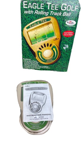 Eagle Tee Golf w/ Rolling Track Ball Electronic Handheld Video Game Tested - Picture 10 of 12
