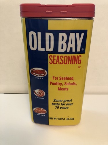 OLD BAY McCORMICK OLD BAY SEASONING SEAFOOD Large 1 Pound - Picture 3 of 4