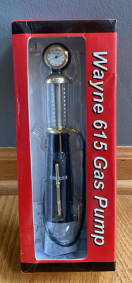 #ad Snap On Wayne 615 Gas Pump Coin Bank Clock NIP Crown Premiums Gas amp; Oil Advertis $31.50