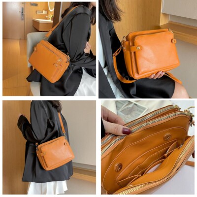 Multi-layer Female Bags,Women's Bags/Shoulder/Crossbody Purse Large Capacity Bag