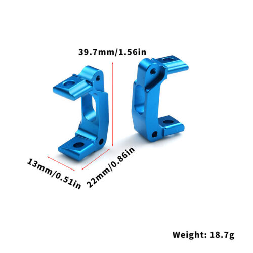 Aluminum alloy C Block 8 degrees 54661 RC Car Für Tamiya WR02/GF01/G601 - Bild 6 von 6